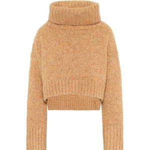 Cult Gaia Cori Cropped Turtleneck Sweater